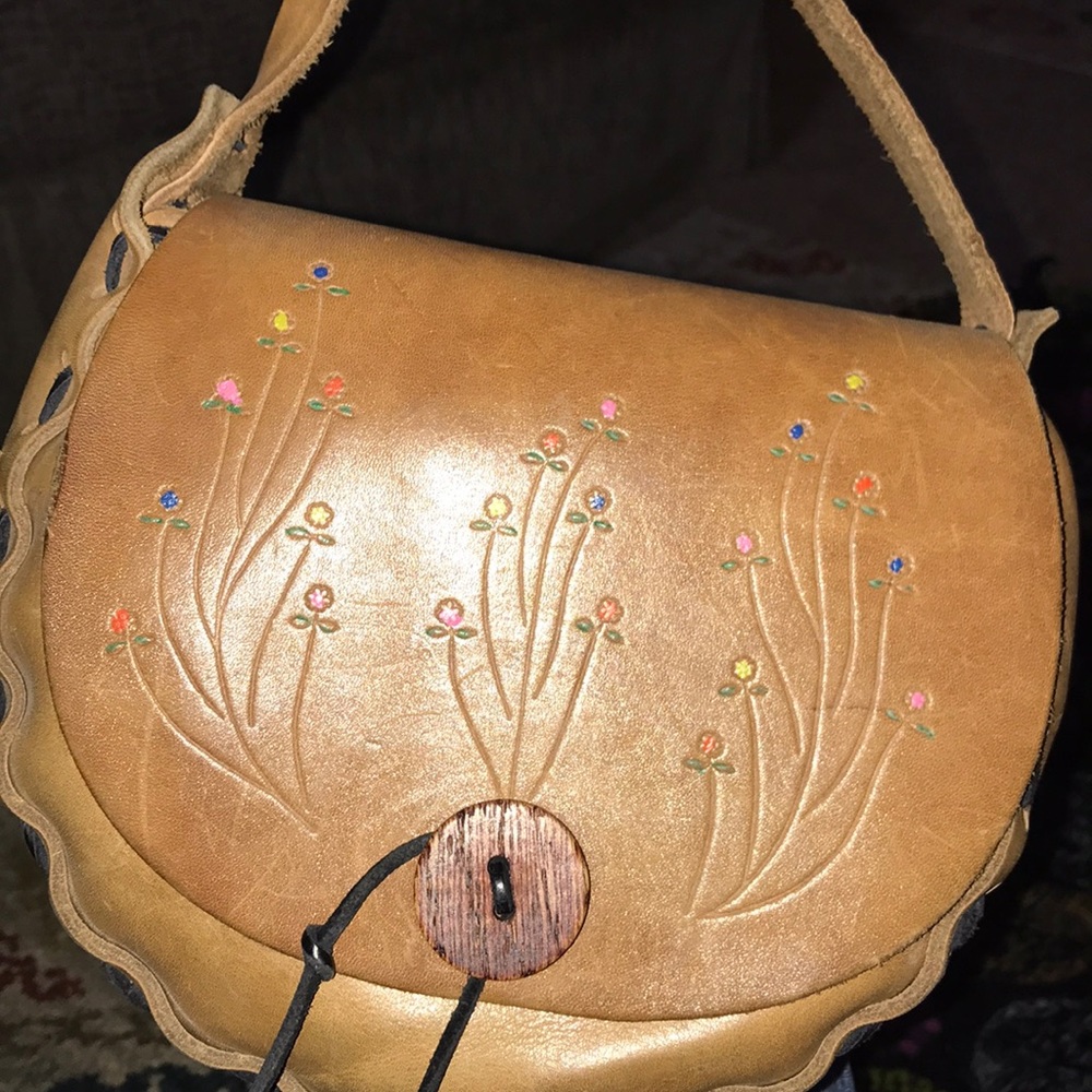 Mexican leather bag